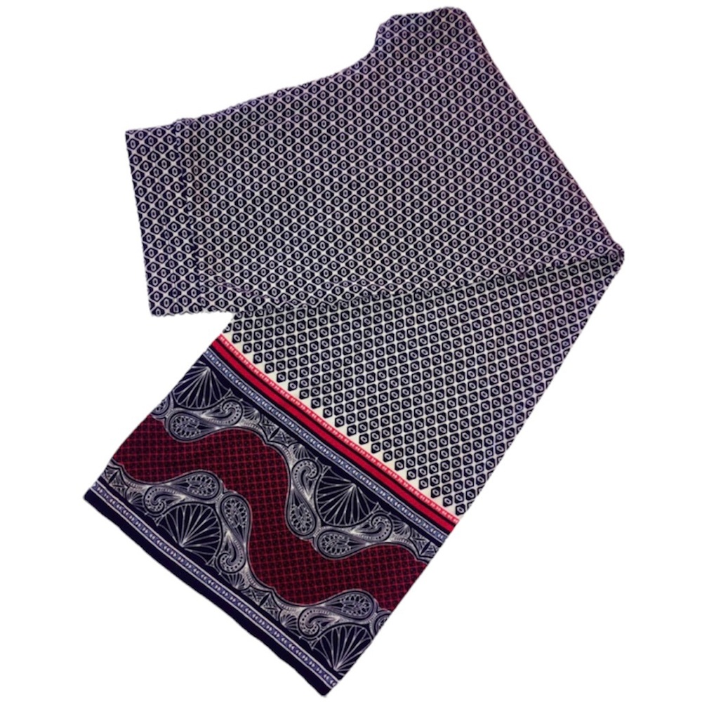 Max Studio Woven Print Pull On Pants